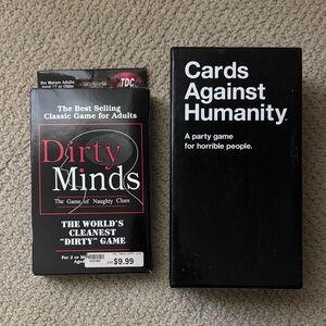Cards Against Humanity and Dirty Minds Game Combo